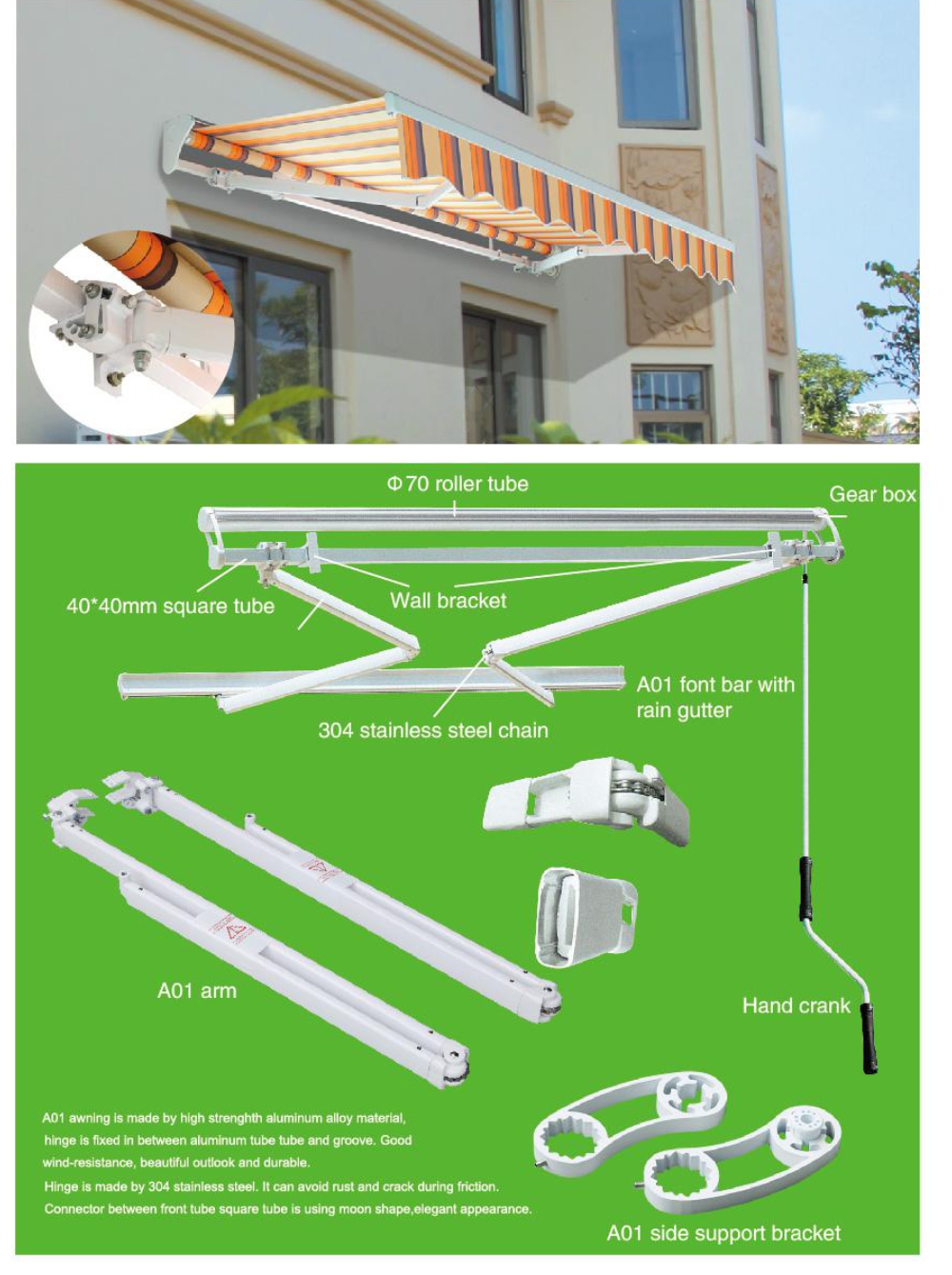 Toldo A01