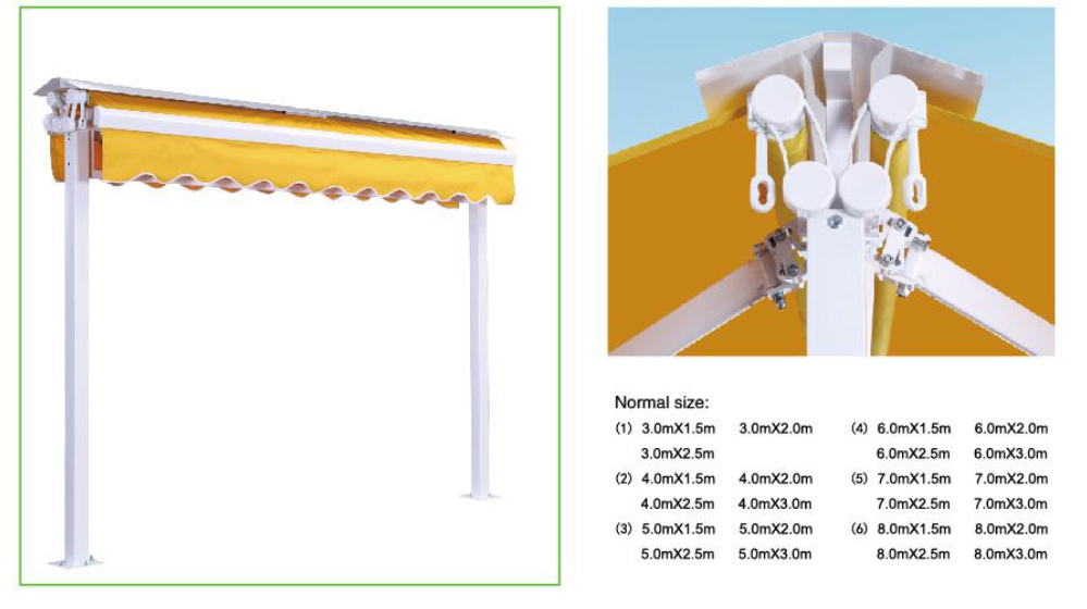 Toldo doble SKA01